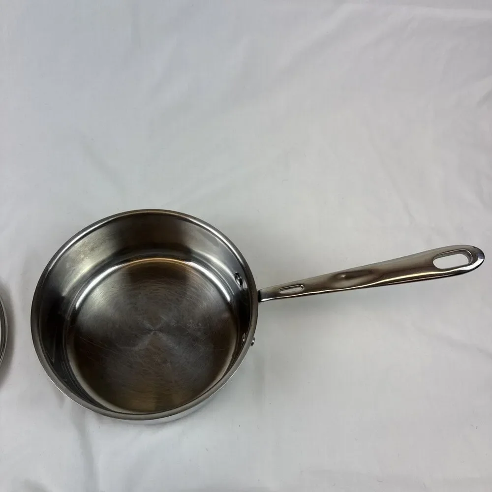 Emeril 2Qt Stainless Steel Sauce Pan Sauté Gravy Pot with Lid